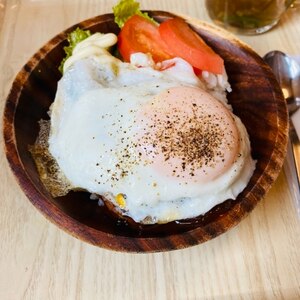 簡単＆シンプル　ロコモコ丼